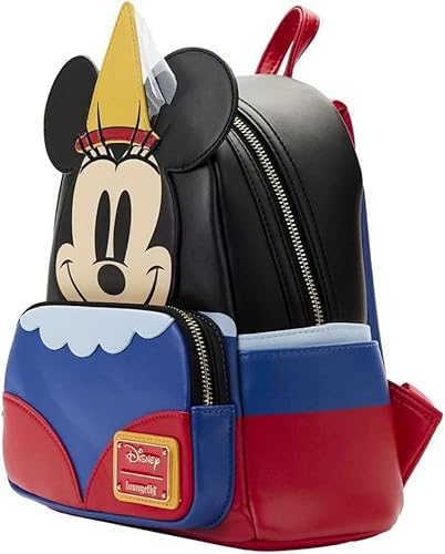 Miniatura 2 de Loungefly Disney Brave Little Tailor Minnie Mouse - Mini mochila para cosplay, Multi, Mini mochila