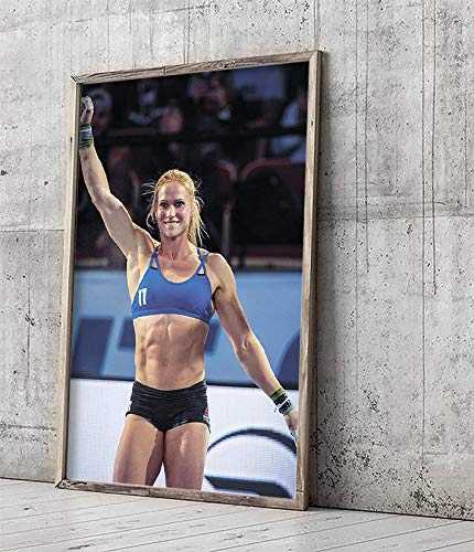 PaulArtStore Poster CrossFit Athlete Poster Print, Wall Art, Artwork, Annie Thorisdottir Posters for Wall, Game Room Poster, Canvas Art, No Frame Poster, Original Art Poster Gift SIZE 24''x32'' (61x81 cm)