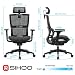 SIHOO Silla de Oficina, Silla ergonómica, Silla de Escritorio con Respaldo Alto,...