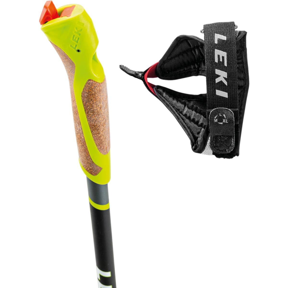 LEKI Mixte Leki Articles de Sport, Anthrazit-Schwarz-grün, 120 cm EU
