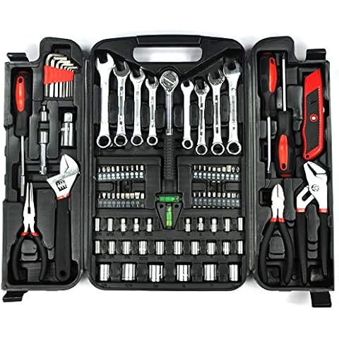 KINGORIGIN 95 Piece,Home Tool Kits,Multi Tools Set, Homeowner Tool Sets,Home Repair Tools Cover