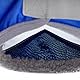 Harrison Howard CareMaster Pro Leuchtendes Pferde Fliegenmaske Standard mit UV-Schutzohren für Pferde-Signature Blue