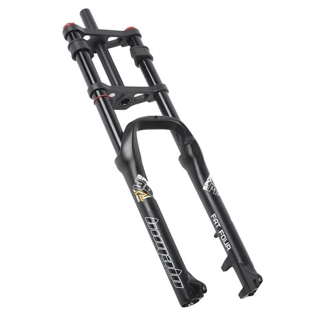 26-calowy przedni widelec elektryczny rower górski zawieszenie hamulec tarczowy amortyzator pneumatyczny rura kierownicza 1-1/8 ", skok 140 mm, zamknięcie r