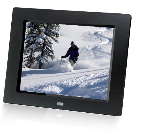 HP df810v1 8-Inch Digital Picture Frame (Contemporary Black)