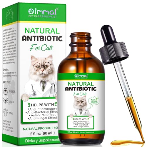 Natural Antibiotics for Cats Cat Antibiotics for Allergy & Itchy Relief Support Pet Skin Coat Digestion Natural Roasted Chicken Flavor
