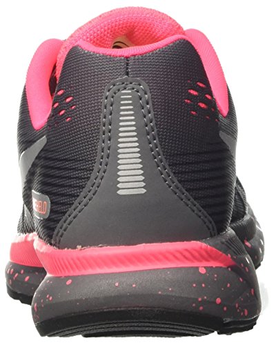 Nike Zoom Pegasus 34 Shield (Gs) Running Dark Grey/Reflect Silver-Racer Pink Shoes3