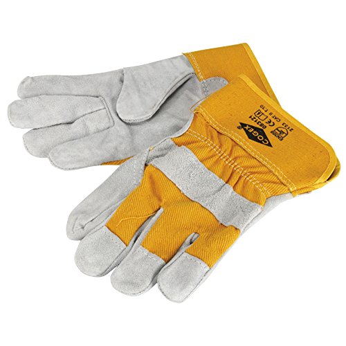 Cogex 83121 - Guanti da lavoro in crosta di cuoio