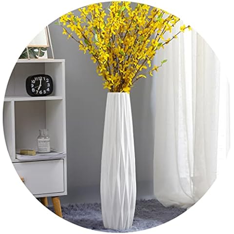 Elegant Ceramic Floor Vase for Dried Flowers Cover