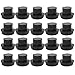 oceanside Billiard Cue Bottom Cover, 20 pcs Billiard Cue Bottom Rubber Plug Protection Pad Pole Tail Cover Protection Accessories