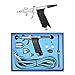 Produktbild KKmoon professionelle Double-Action Mehrzweck Gravity Feed Spritzpistole Airbrush Triggersatz mit Schlauch 3 Tipps 3 Tassen Spray Modell Airbrush f¨¹r Werkzeug Tattoo Nailart Manik¨¹re Malerei¡­