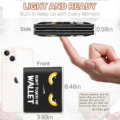 Image of Boys Wallet for Kids, Teen Boy Baseball Wallets 9-12 8-10 8-12, Cool Novelty Leather Bifold Rfid Blocking Purse Coin Pocket Zipper Id Window for Children Men Male Youth Guys Birthday Gifts