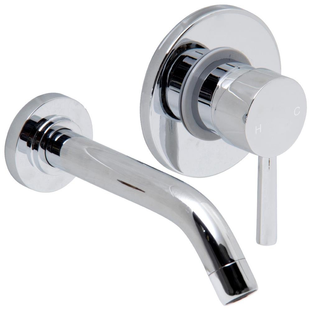 VIGO Olus Single Handle Wall Mount Bathroom Faucet in Chrome-VG05001CH