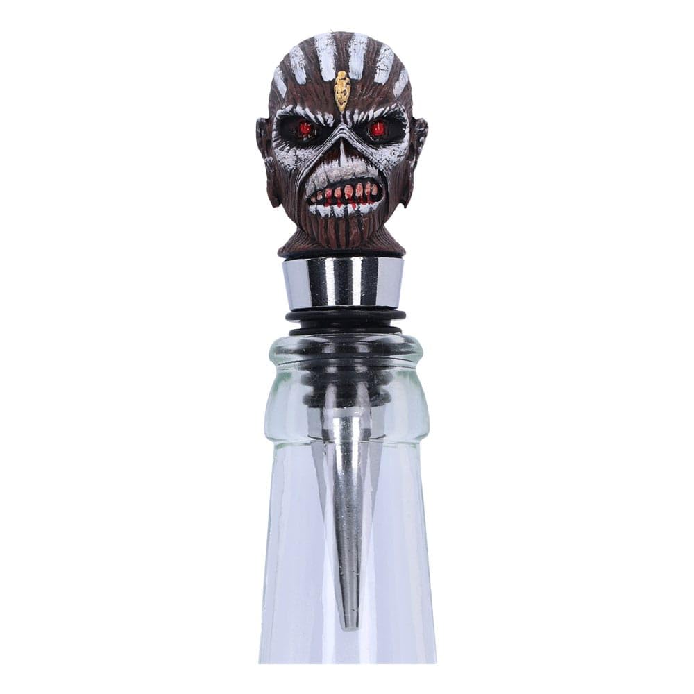 Officially Licensed Iron Maiden Book of Souls Bottle Stopper, Silver, 10cm