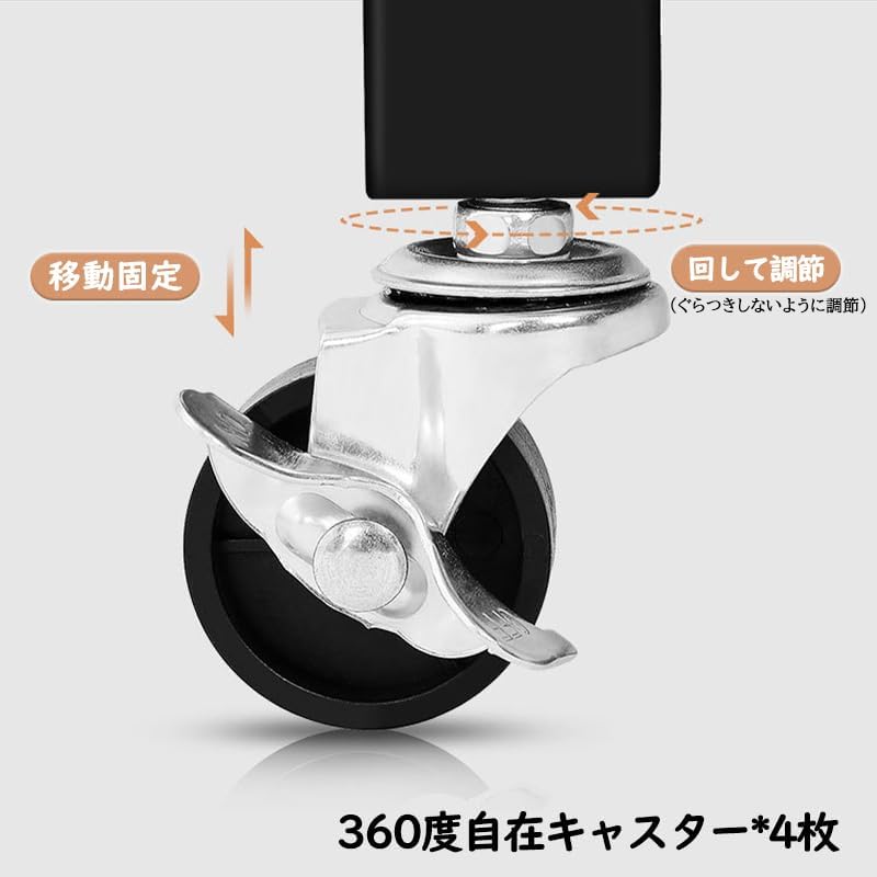 スチールラック メタルラック 完成品 キャスター付き 幅70 3段 折り畳みラック ラック 収納ラック 【NATRKE】 レンジ台