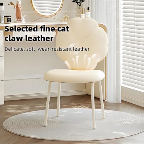 Silla giratoria de cuero con diseño exclusivo y respaldo cómodo para estancias elegantes 4