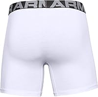 Vista 4 de Under Armour Boxerjock 6 Boxerjock de algodón cargado para hombre (3 unidades)