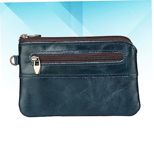 Retro Zipper Bag Men's Business Wallet Leather Wallet for Men Handbag Coin Purse4