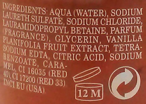 Perlier:"1783 Caribbean Vanilla" Bath & Shower, Original Vanilla Scent 8.4 Fluid Ounces (250mL) Bottle (Pack of 2) [ Italian Import ]