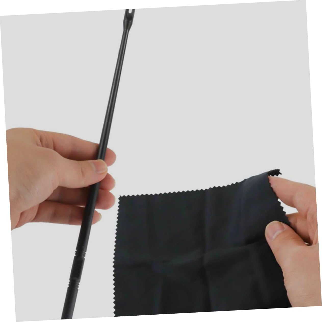 JEWEDECO Flute Cleaning Supplies Flute Cleaning Rods and Swabs Flute Accessories for Flute Cleaning