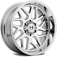 Hostile Sprocket 20x12 -44 Chrome