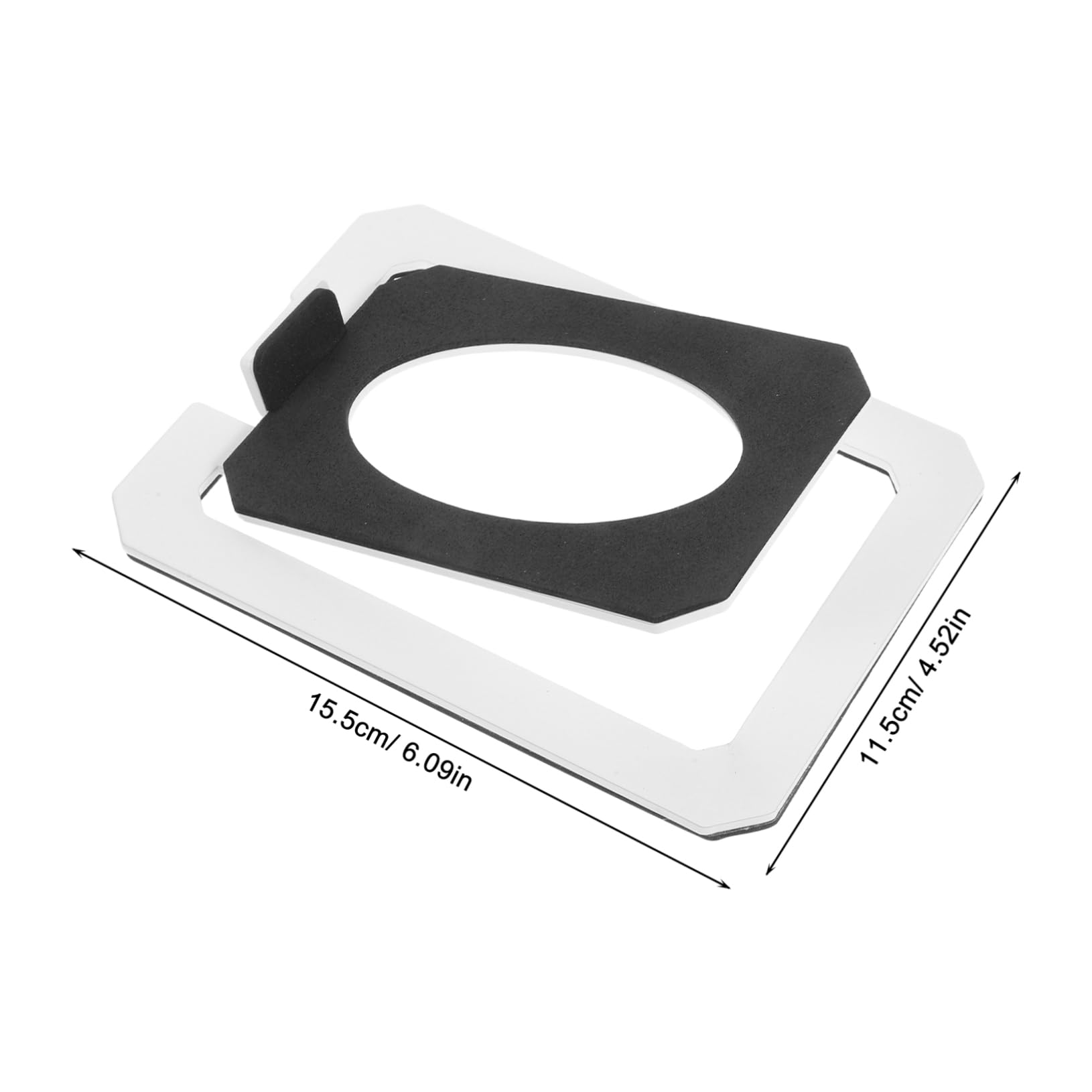 SUPVOX Desktop Metal Speaker Stand Gaming Speaker Support Holder Monitors Speaker Stand Bookshelf Speaker Racks for Home Offices