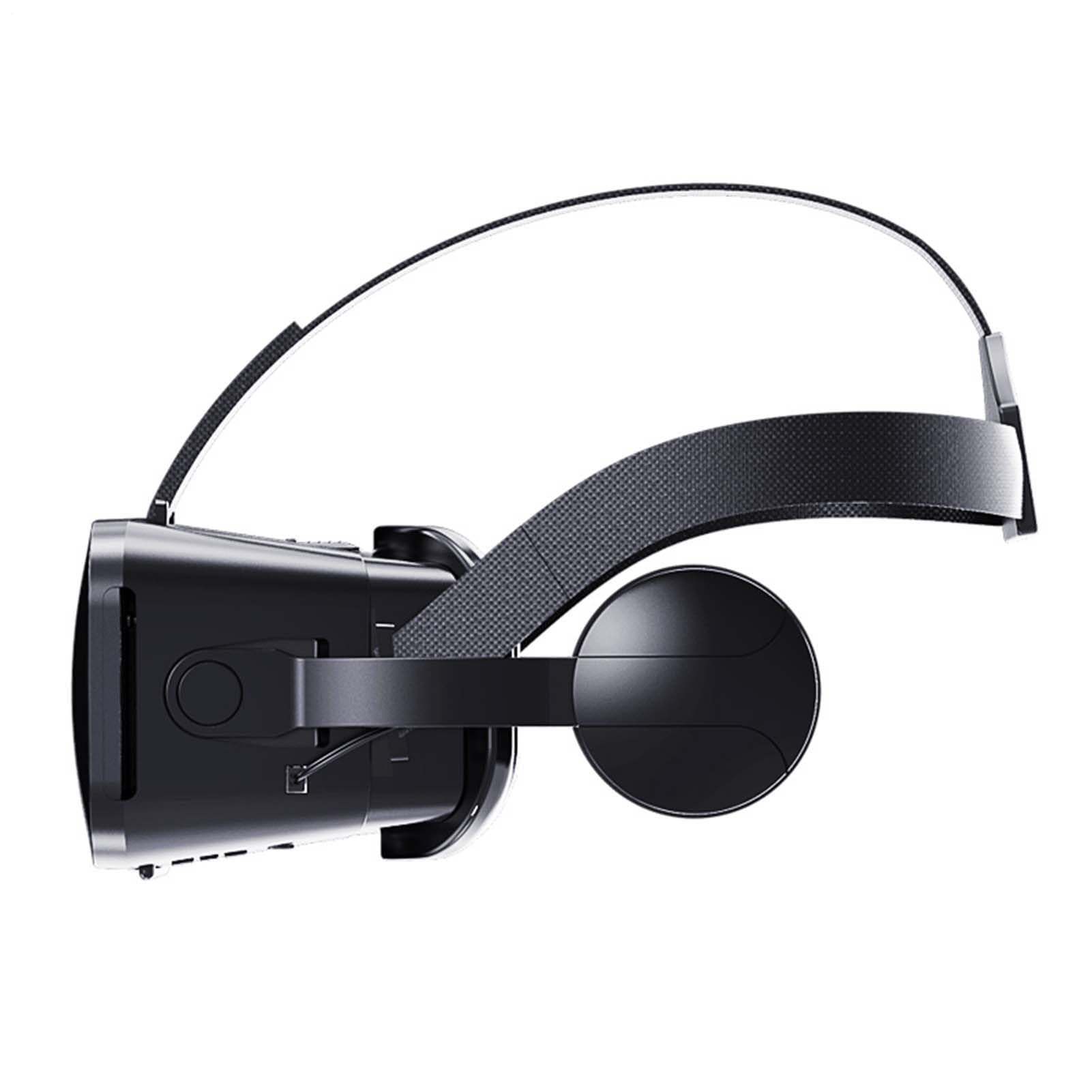 Cuffie per occhiali, asferiche in resina ABS da 4,2 cm, messa a fuoco | regolabile IPD, visualizzatore 3D immersivo, audio stereo HIFI | Esperienza di realtà virtuale ad alta risoluzione per