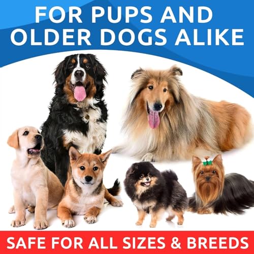 Image of BARK&SPARK Omega 3 for Dogs - 360 Fish Oil Treats for Dog Shedding, Skin Allergy, Itch Relief, Hot Spots Treatment - Joint Health - Skin and Coat Supplement - EPA & DHA Fatty Acids - Salmon Oil