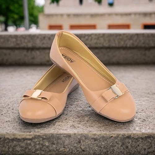 Image of Women Girls Slip On Ballet Flats