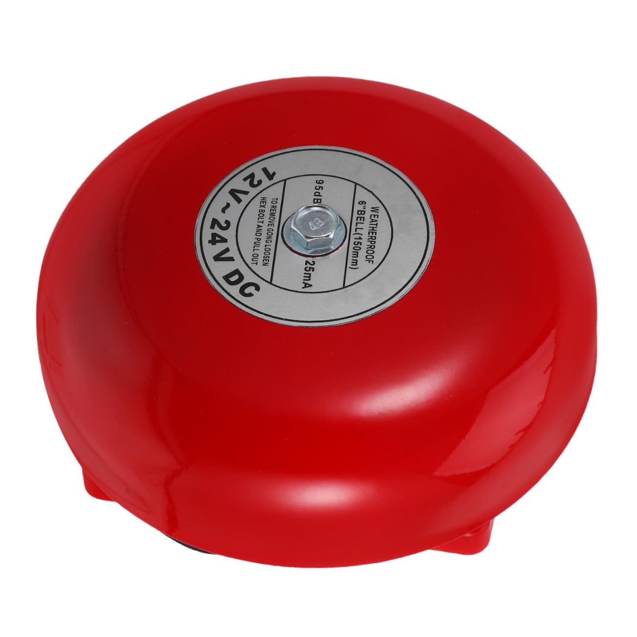 Cloche alarme électrique étanche contre les pannes en zone humide