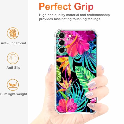 Coque esthétique fleur d'hibiscus pour Samsung Galaxy A16 TPU - 4
