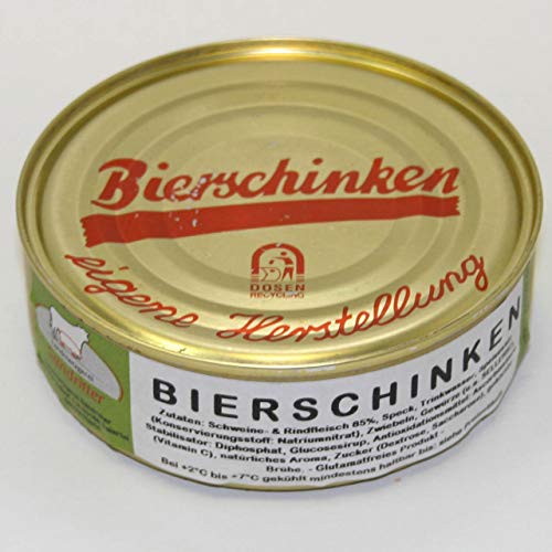 Bierschinken 200g, Dosenwurst/Wurstkonserven von der Landmetzgerei Sandritter Cover