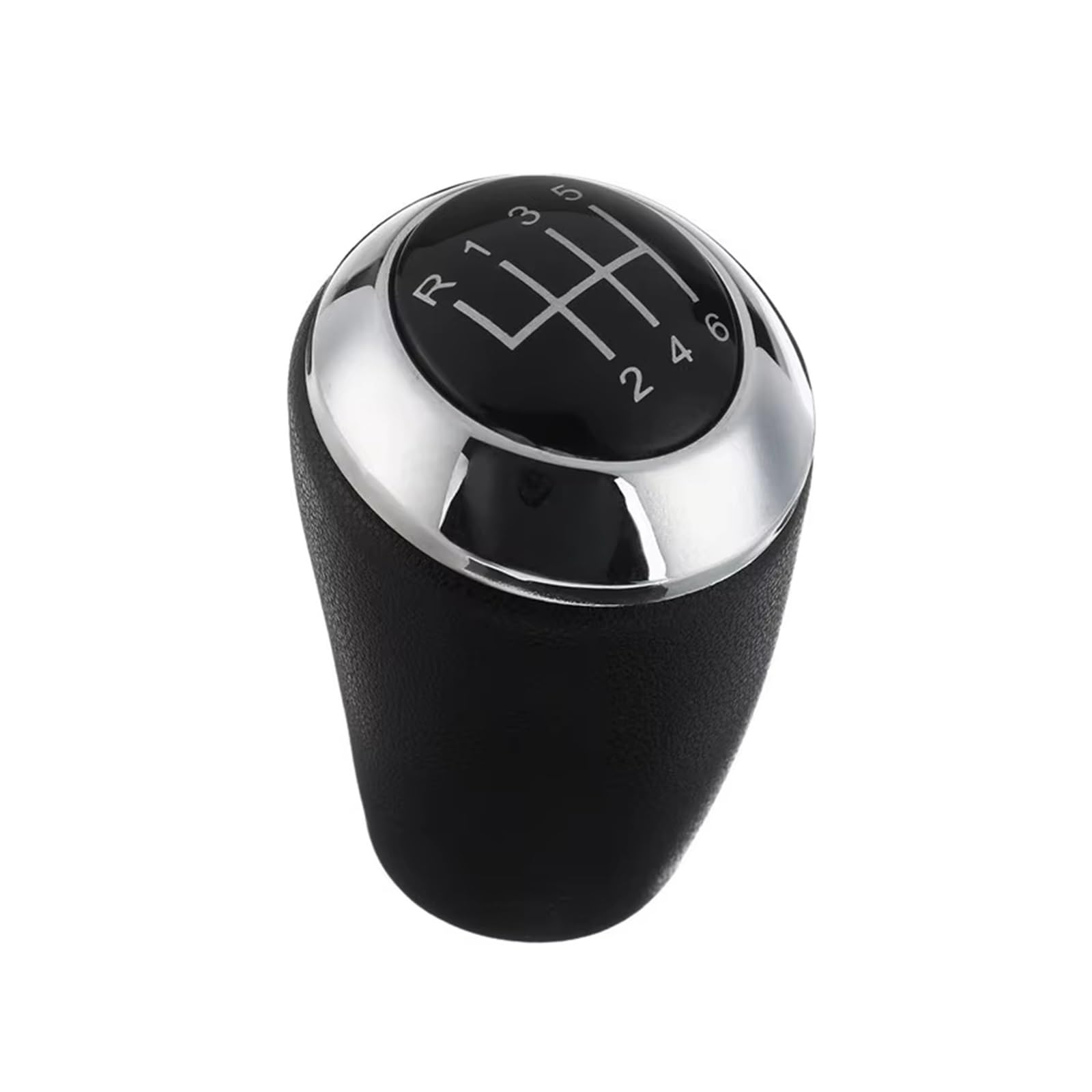 Ouvecr 6-Speed Car Shift Gear Knob Handle For Mazda Mx-5 Cx-7 3 5 6 For Series Mt Leather Coche Gearshift Shifter Lever Stick Pen Gear Shift Knob Gear Shift Cover(6-Speed)