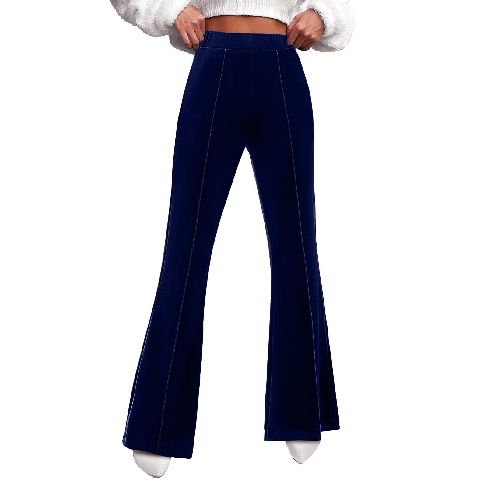 Pantalon évasé en velours côtelé de qualité supérieure - 8