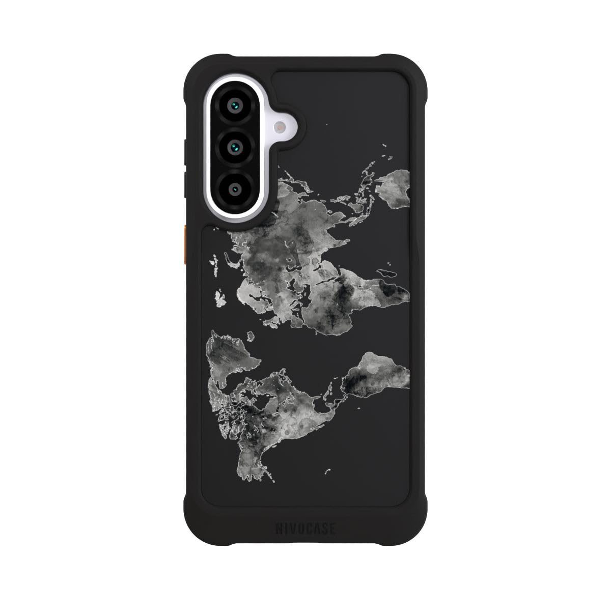 Custodia per Samsung Galaxy A57 5G Mappamondo Trasparente Mondo