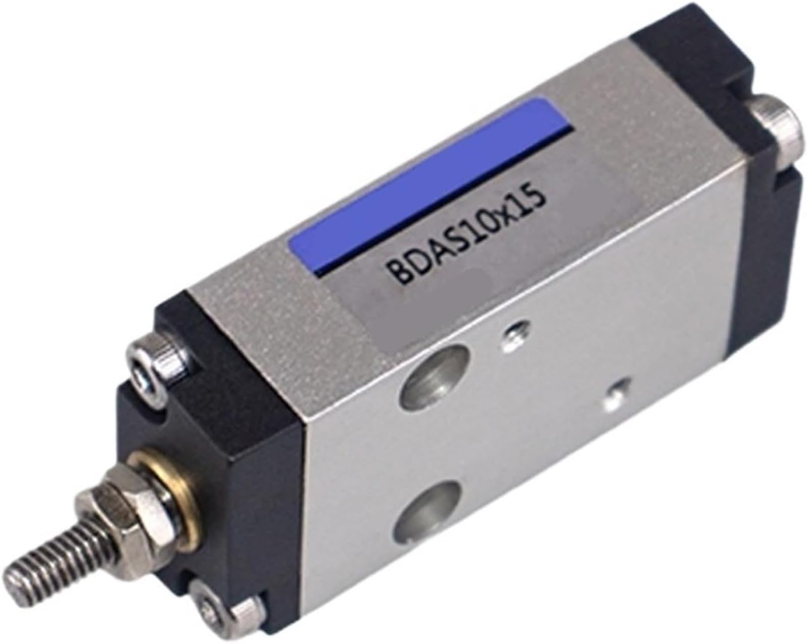 Ahyln One Color Bdas10x15 Pneumatic Cylinder, 10Mm Bore, 15Mm Stroke - High-Precision Actuator For Automation And Conveyor Systems .0614