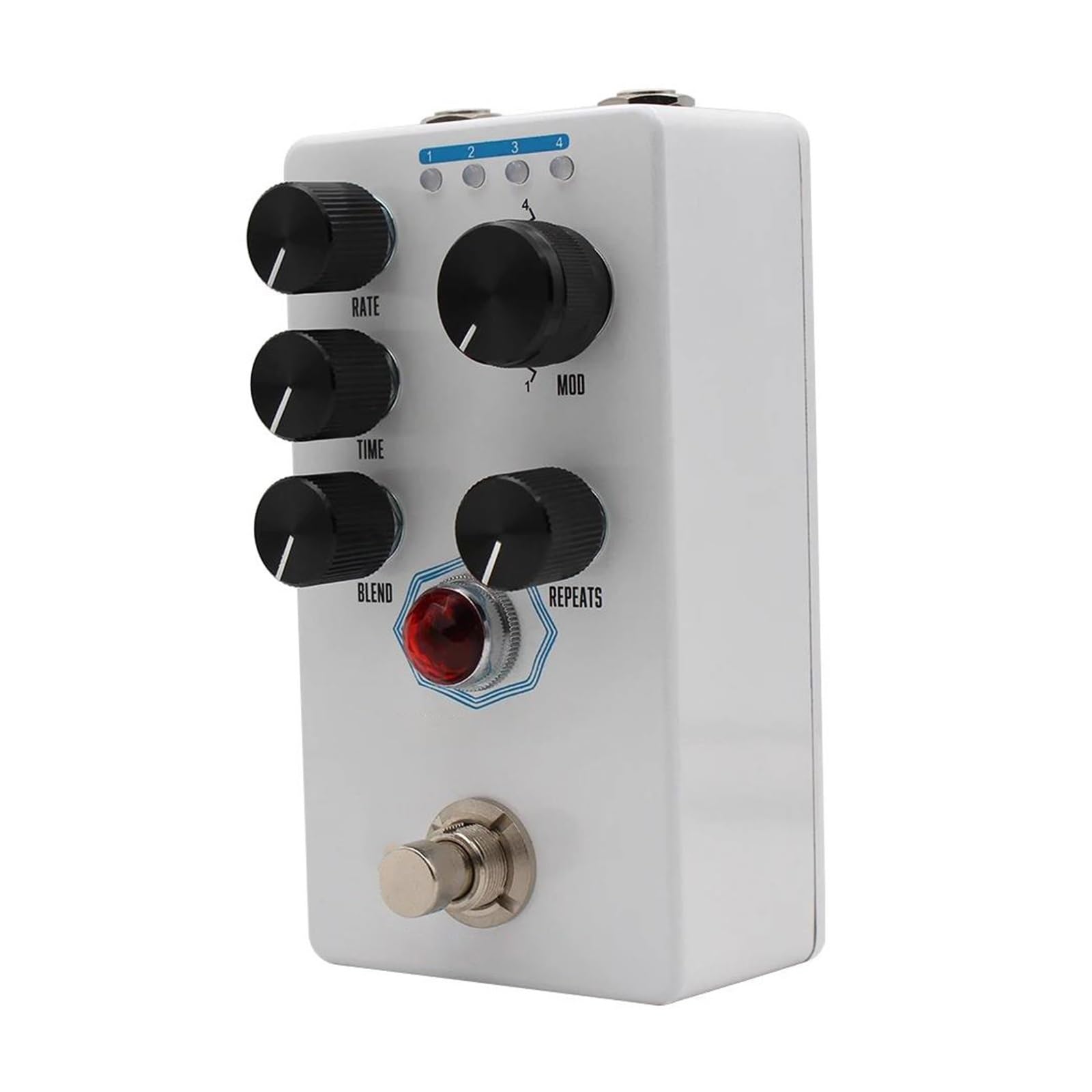 True Bypass Gitara Basowa Efekty Pedal Delay Akcesoria Do Gry