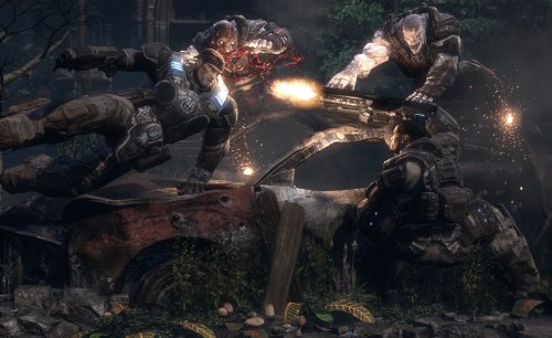 Jogo Gears of War - Xbox 360 Mídia Física Usado