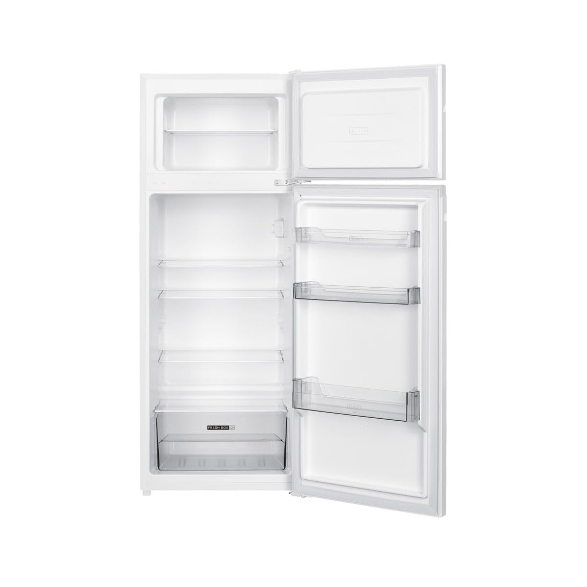 Whirlpool W55T0412W - Refrigerador combinado (206L, color blanco
