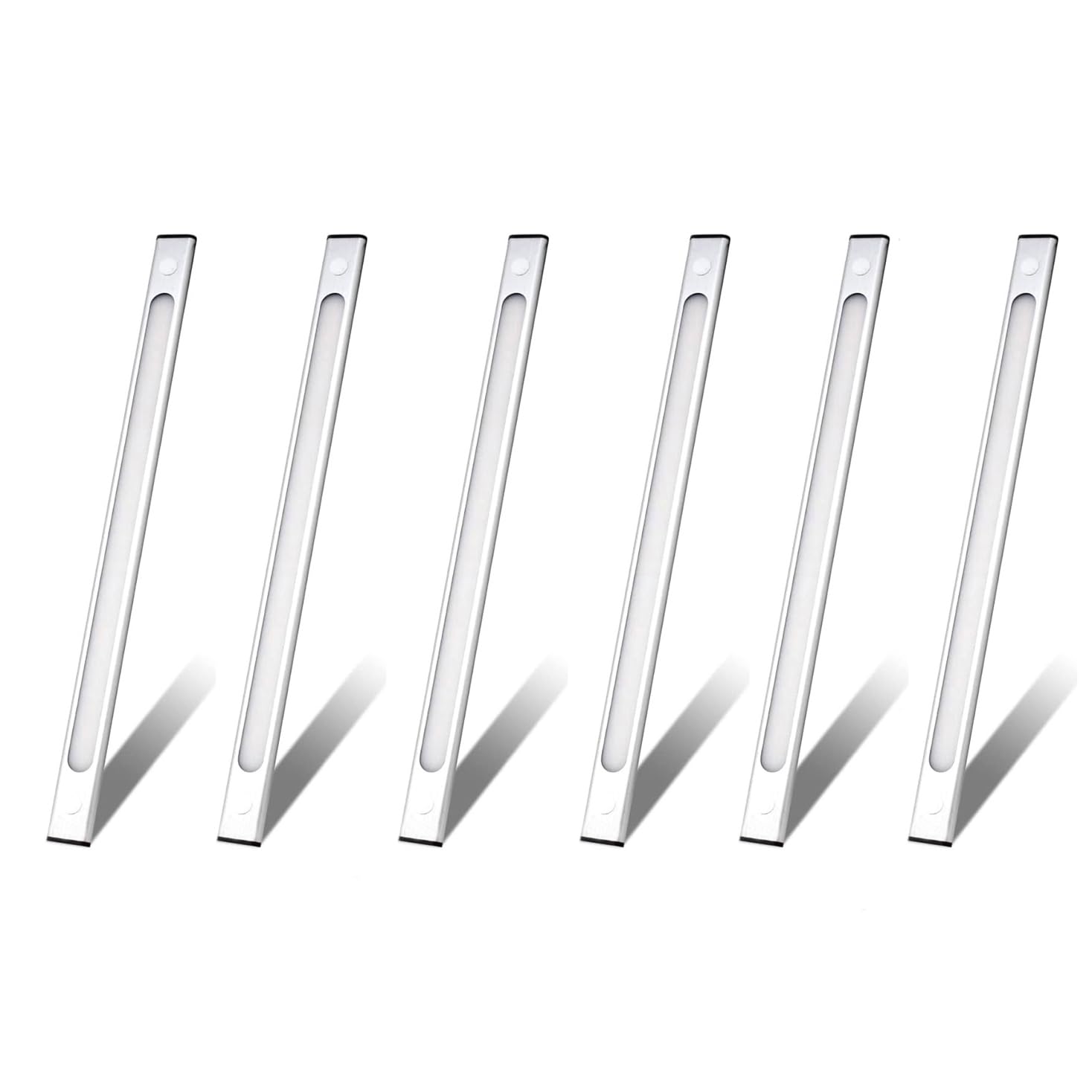 Scale or Cabinate light 2 feet Cool white- light 12 W 0.8 cm Tube Light (White, Pack of 6)-image-36
