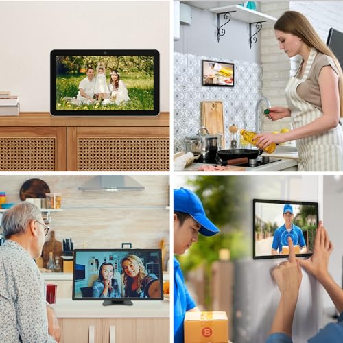 Image of Large Touchscreen Monitor Digital Electronic Calendar, Downloadable APP,10-Point Touch,16:9 Display, Android 11 with 4 RAM & 32GB ROM,Perfect for Office, Business, and Home (21.5 inch)
