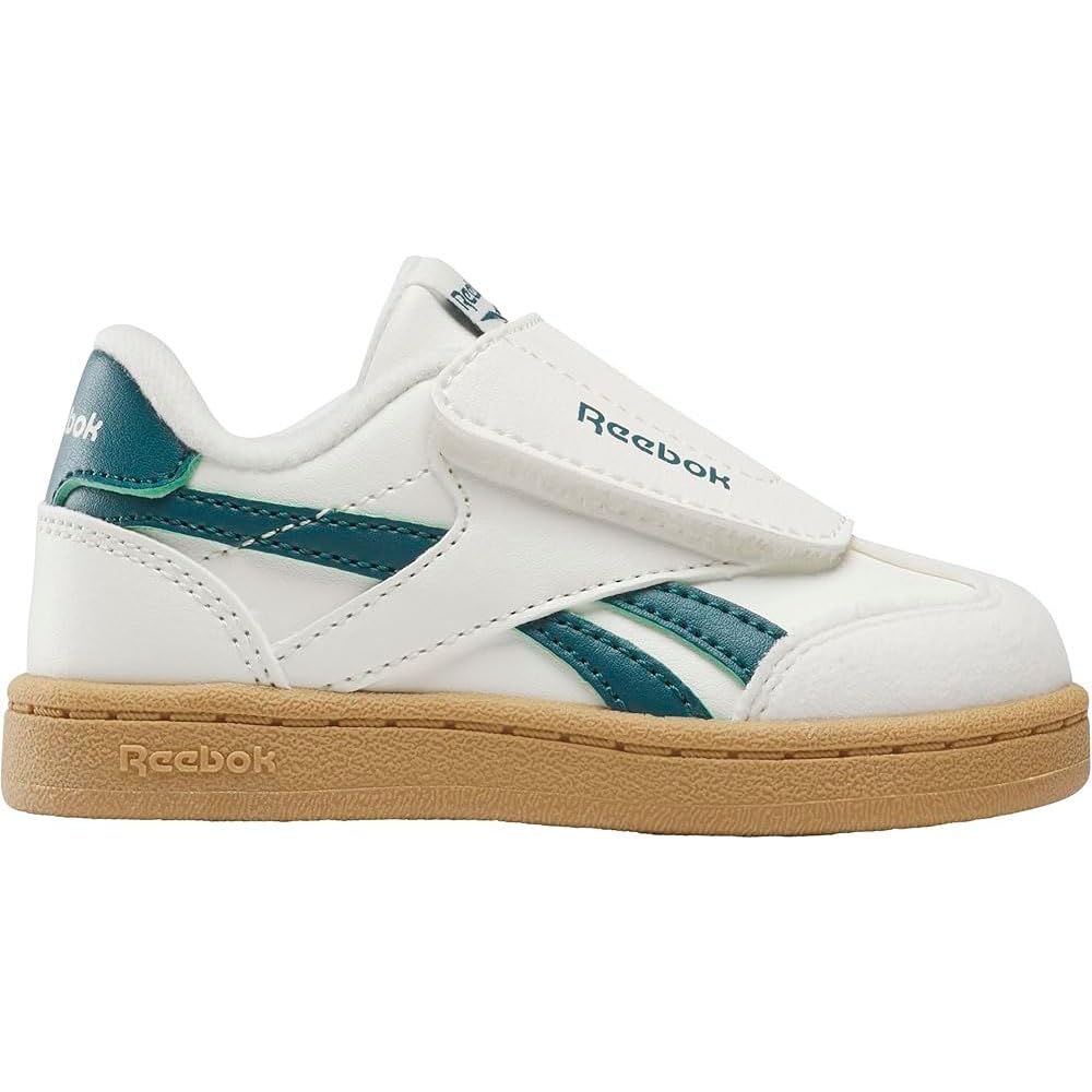 Reebok Unisex Baby Smash Edge Hook & Loop Trainers, Chalk Retroteal Sgum1, 4.5 UK