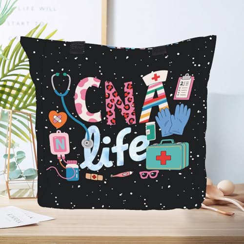 Bolso Tote Impermeable con Cremallera y Bolsillos miniatura 2