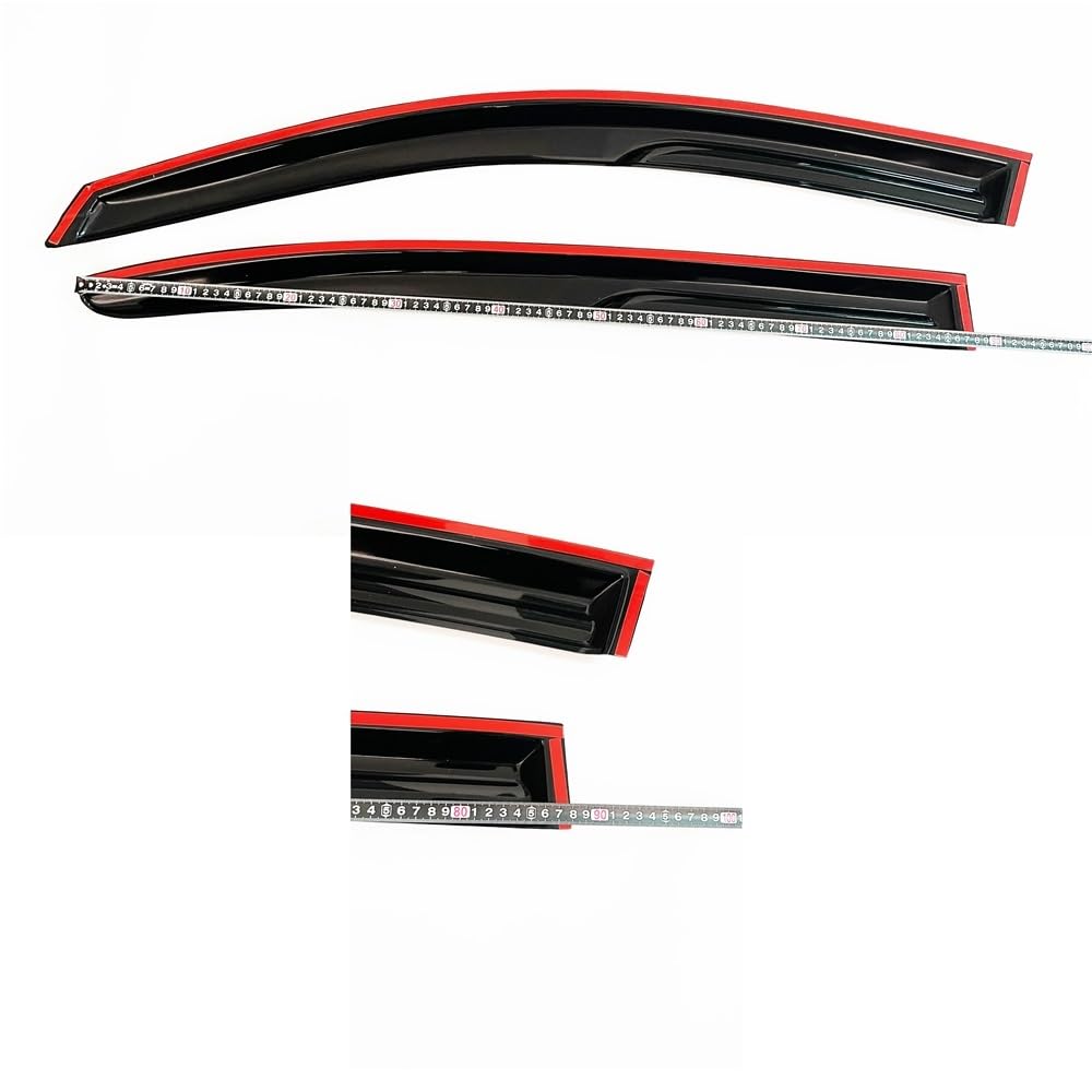 Deflettori Per Finestrino Auto 4 Pezzi 18 Mm Per Accord