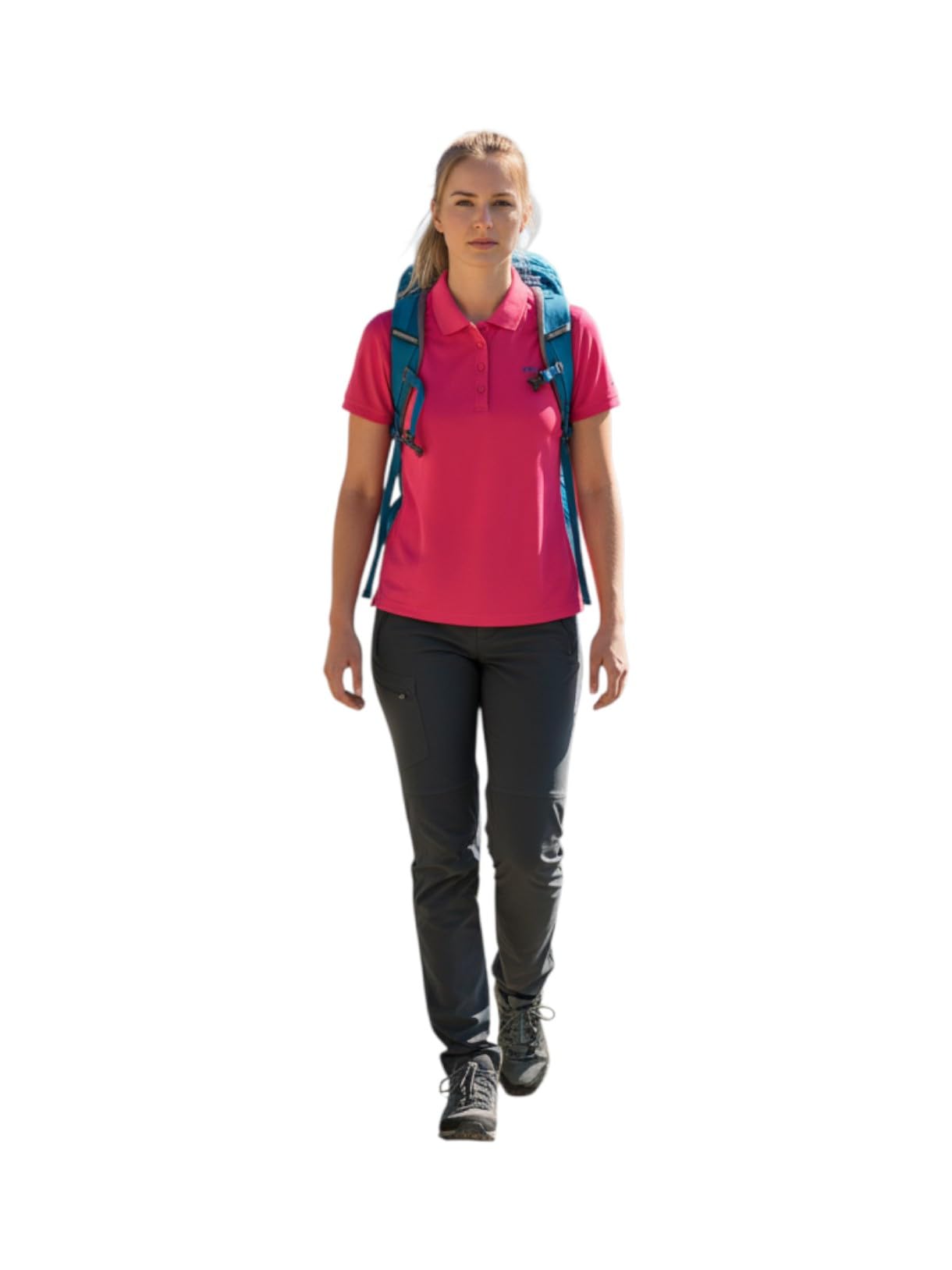 CMP Woman Polo | atmungsaktiv, schnelltrocknend & mit UV-Schutz. Sportlich-elegant, für Stadt & Outdoor, Trainingsshirt, Sport-Bekleidung