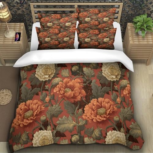 Housse de couette microfibre 3D hypoallergénique 200x200 - 5
