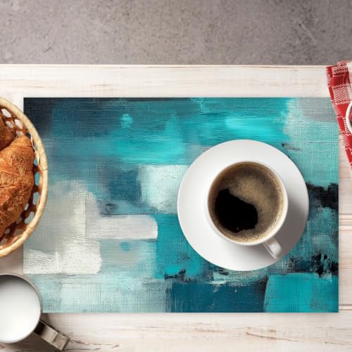 Set de table rectangulaire lavable en machine pour protéger votre table avec style - 3