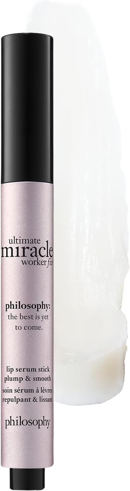 ultimate miracle worker fix lip serum stick - with sunflower seed oil - clinically proven to increase volume and decrease wrinkles - nourishing balm