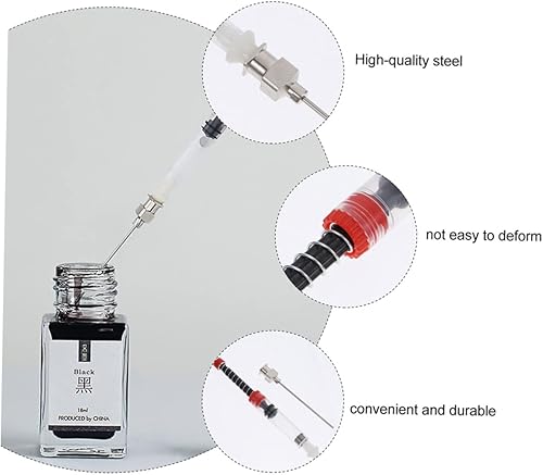 Miniatura 3 de 3 unids convertidor de pluma estilográfica Kit de limpieza Kits de limpieza Herramientas de limpieza Absorbentes de tinta Rellenos de pluma