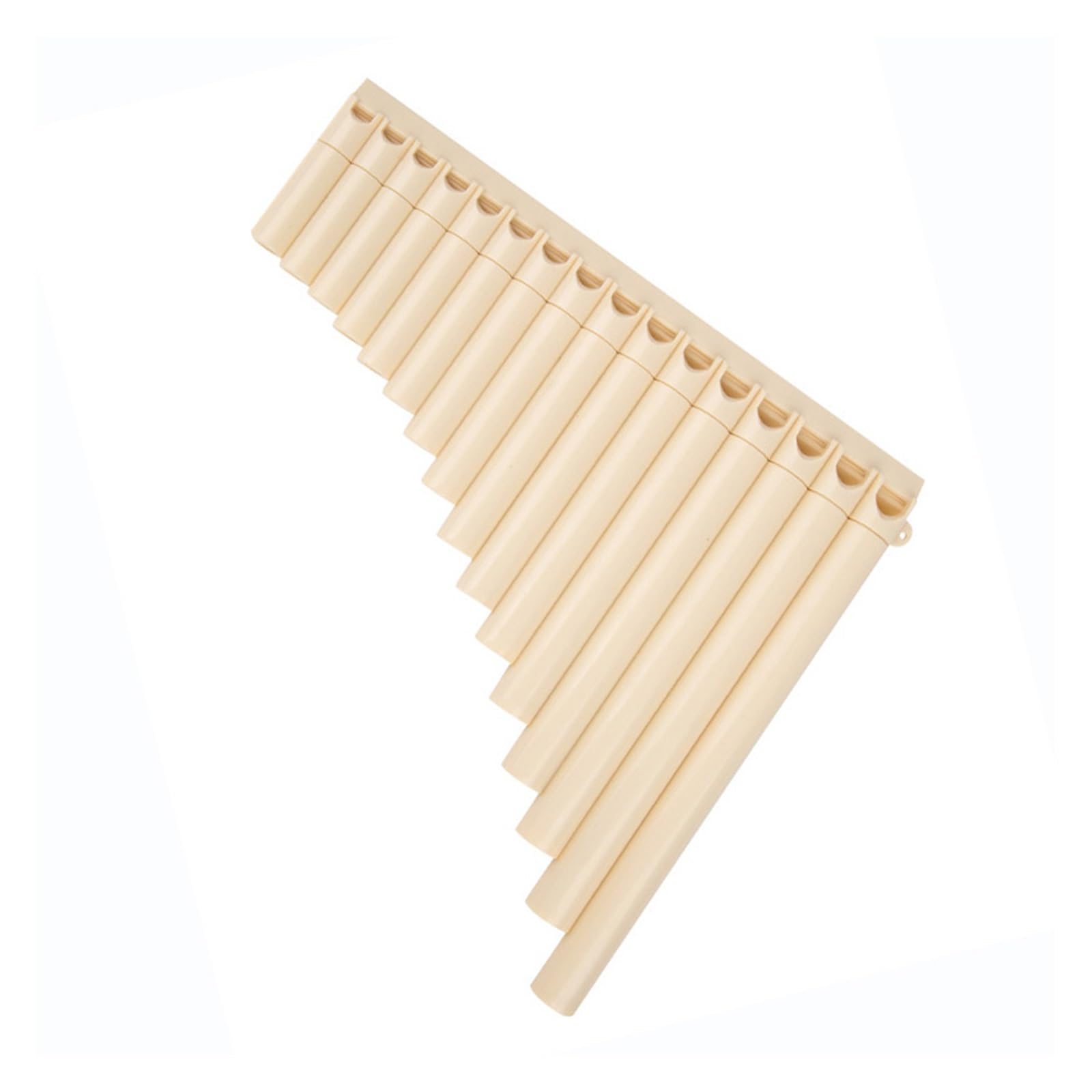 Fletnia Pana Fletnia Pana 16 18 Piszczałka Do Nauki Specjalnego Instrumentu Dętego Drewnianego C Granie Kolorami(16 white)