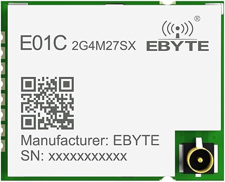 Si24R1 2.4G RF Wireless Module E01C-2G4M27SX 27dbm 4Km Antenna Ipex SMD PA LNA Pin to Pin nRF24L01+